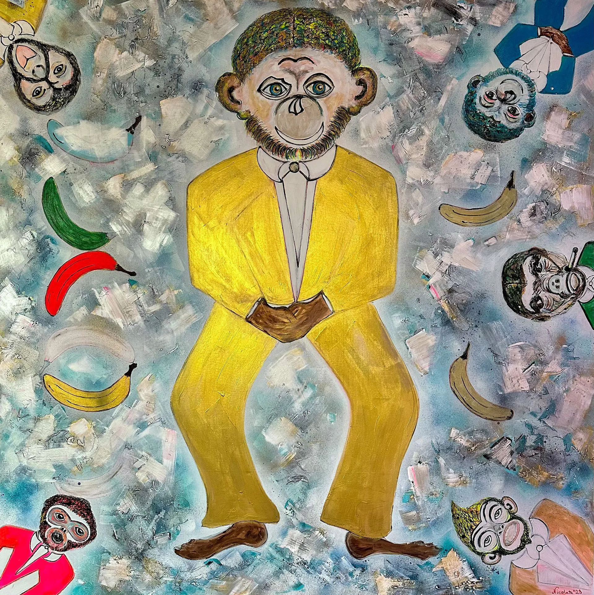 Schock den Affen Nicart Schock den Affen Nicart - Artist: Nicoleta Albei-Wigger